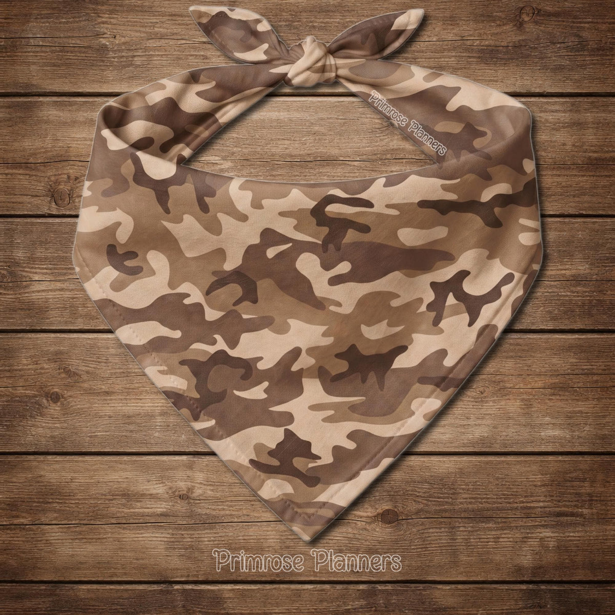 Classic Brown Camouflage Digital Paper, Woodland Army Scrapbook Pattern (Instant Download)
