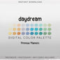 Procreate Color Palette Bright Pastel Rainbow | Soft Candy Colors | iPad Digital Art Tools | Cute Spring Swatches