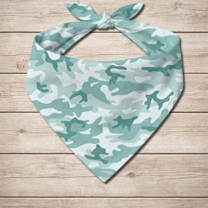 Dusty Aqua Camouflage Digital Paper Pack, Coastal Army Scrapbook Backgrounds (Instant Download)