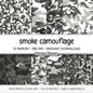 Smoke Gray and Cream Camouflage Digital Paper, Neutral Grey Camo Scrapbook Paper, Army Print Background