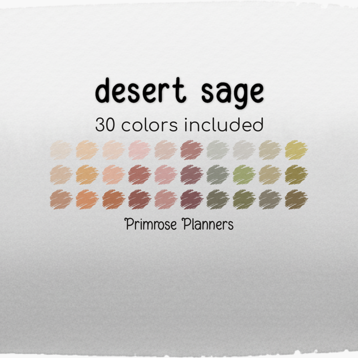 Solid Digital Paper Desert Sage | Boho Earth Tone Palette | Rusty Orange, Olive Green, Mauve, Maroon | Plain Background