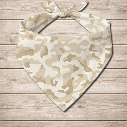 Sand Camouflage Digital Paper, Neutral Military Scrapbook Background (Instant Download)