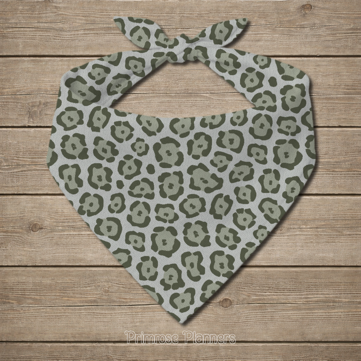 Sage & Olive Green Animal Print Digital Paper - Earthy Leopard Cheetah Zebra Tiger Giraffe Backgrounds for Scrapbooks & Crafts