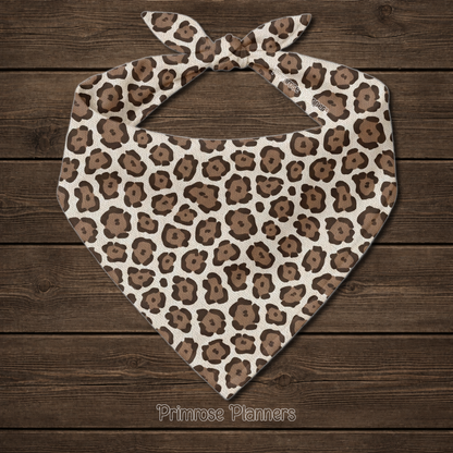 Cacao Brown and Cream Animal Print Digital Paper - Leopard Cheetah Zebra Giraffe Tiger Backgrounds for Scrapbooks & Crafts