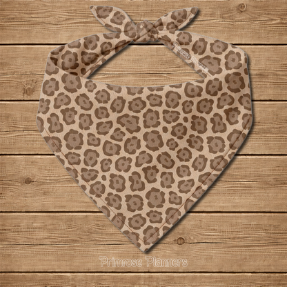 Tan and Brown Animal Print Digital Paper - Earthy Leopard Cheetah Zebra Giraffe Tiger Backgrounds for Scrapbooking