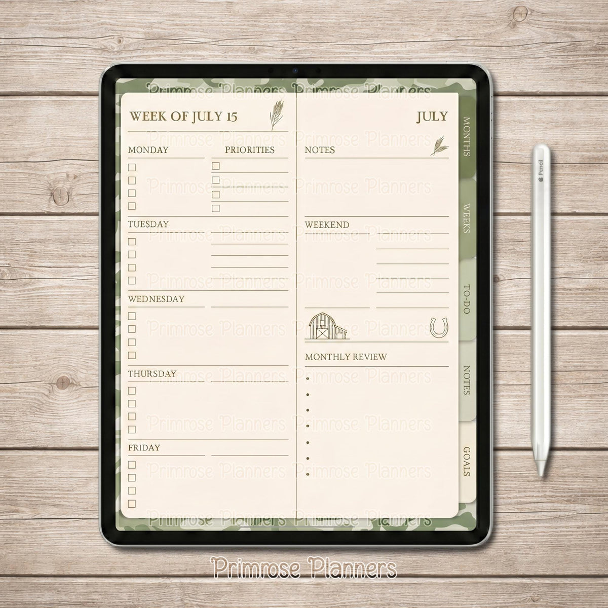 Sage Camouflage Digital Paper, Neutral Woodland Scrapbook Backgrounds (Instant Download)