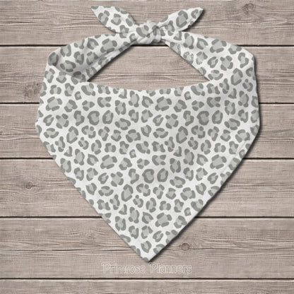 Gray Animal Print Digital Paper Pack – Leopard, Zebra, Giraffe Patterns (Digital Download)