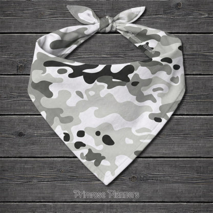 Gray Camouflage Digital Paper Pack (Instant Download)