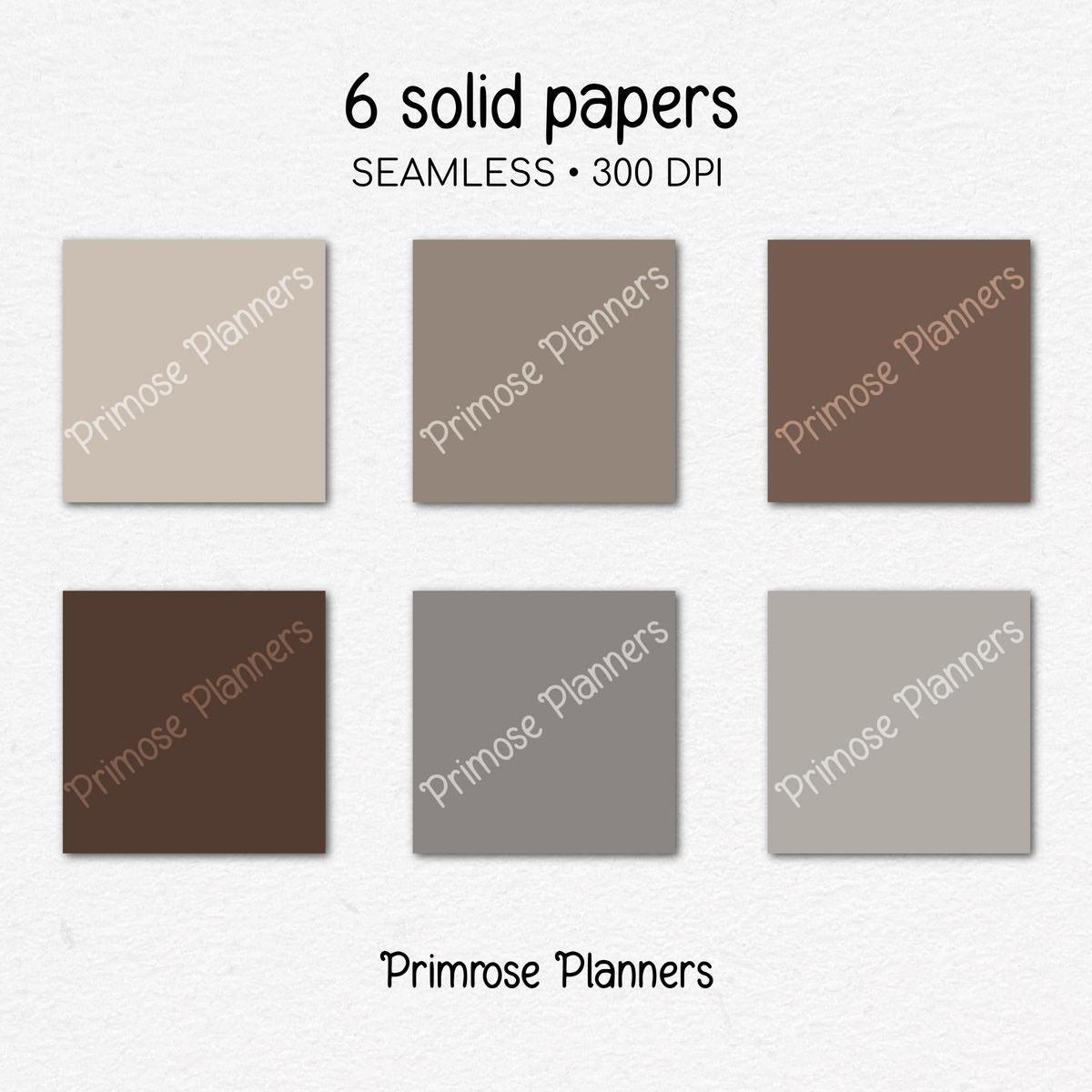 Brown and Grey Plaid Digital Paper, Neutral Seamless Patterns, Modern Farmhouse Tartan Backgrounds, Commercial Use Scrapbook Pack