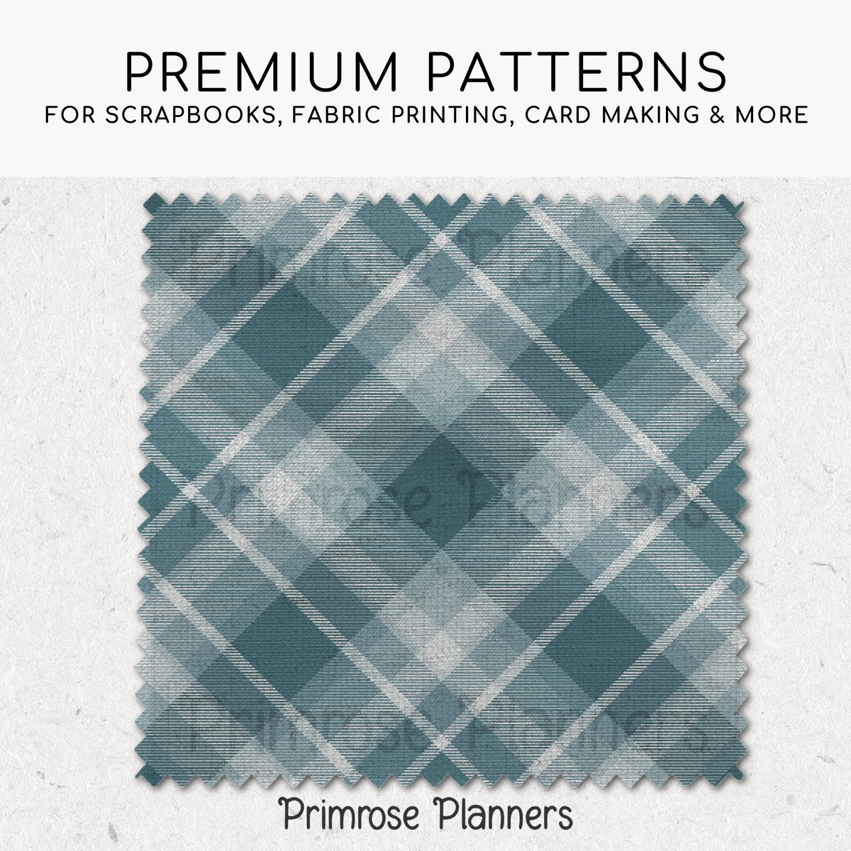 Arctic Teal Plaid Digital Paper, Light Blue Seamless Patterns, Farmhouse Gingham Scrapbook Backgrounds, Minimalist Commercial Use