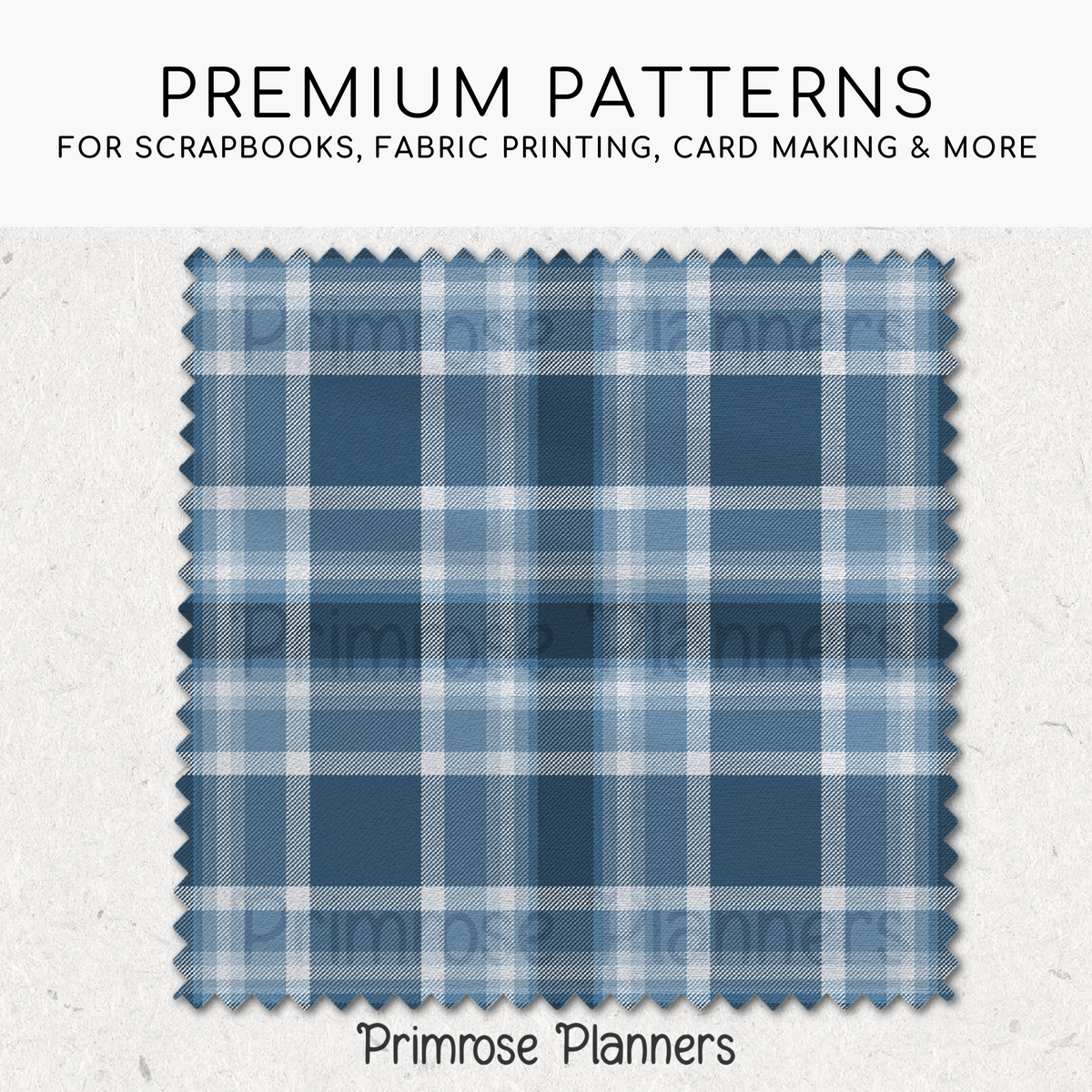 Icy Blue Plaid Digital Paper, Winter Blue Seamless Patterns, Farmhouse Gingham Scrapbook Backgrounds, Minimalist Commercial Use