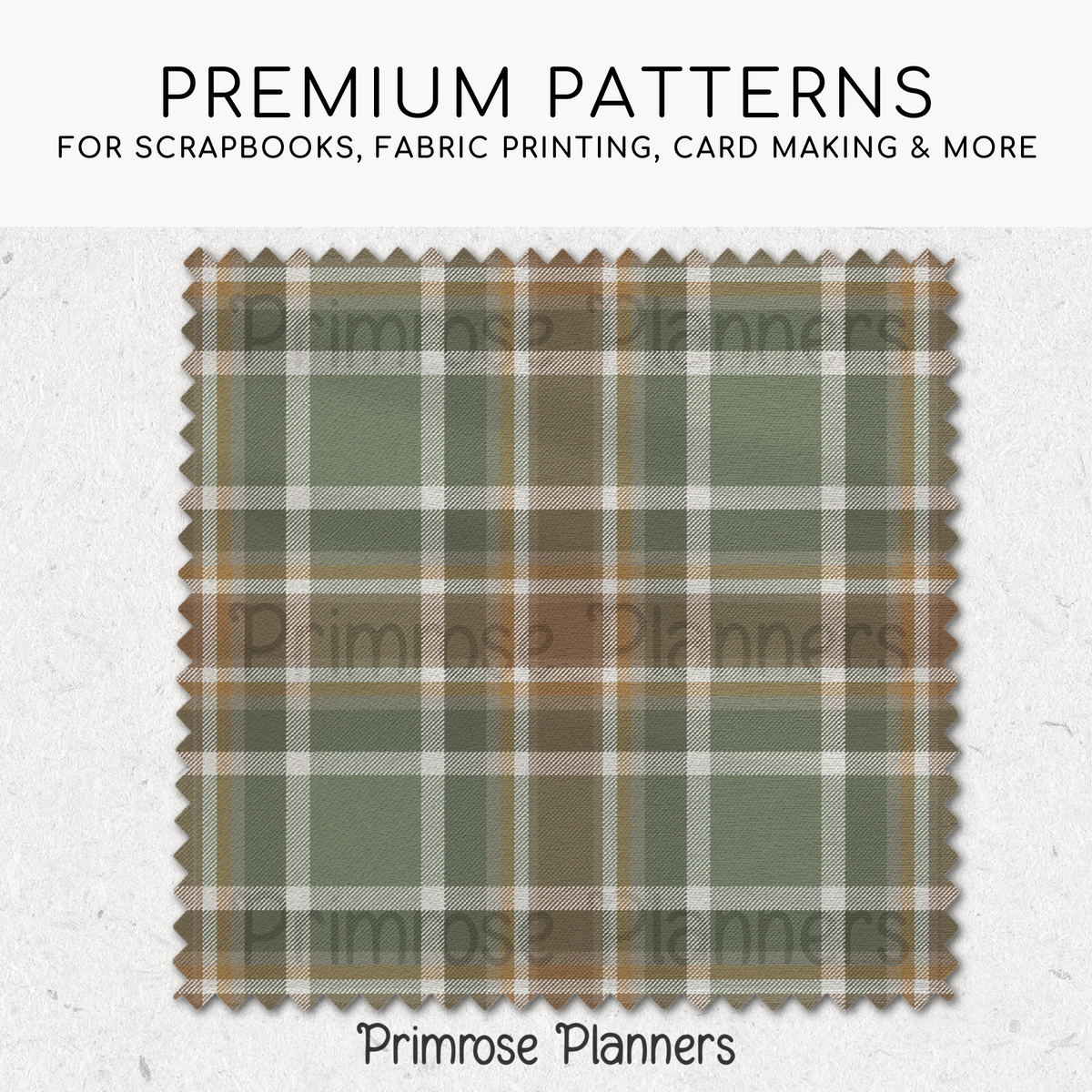 Mustard Olive Brown Plaid Digital Paper, Earth Tone Seamless Patterns, Fall Gingham Scrapbook Backgrounds, Minimalist Commercial Use