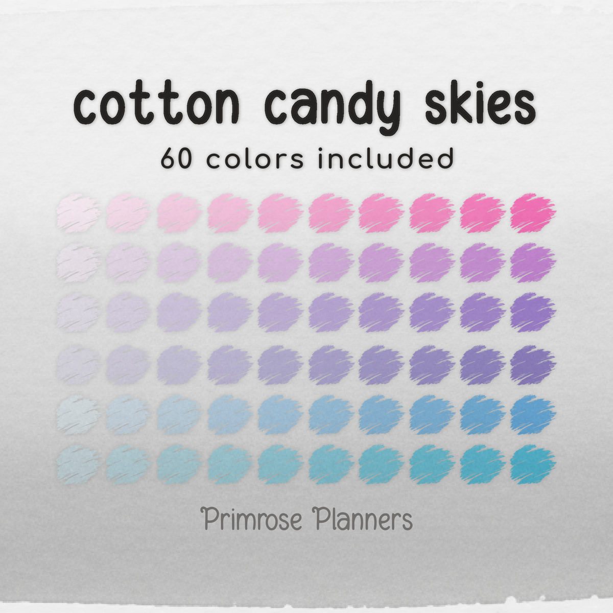 Solid Digital Paper Cotton Candy | Pastel Monochrome Palette | Pink, Purple, Blue, Aqua | Commercial Use Background
