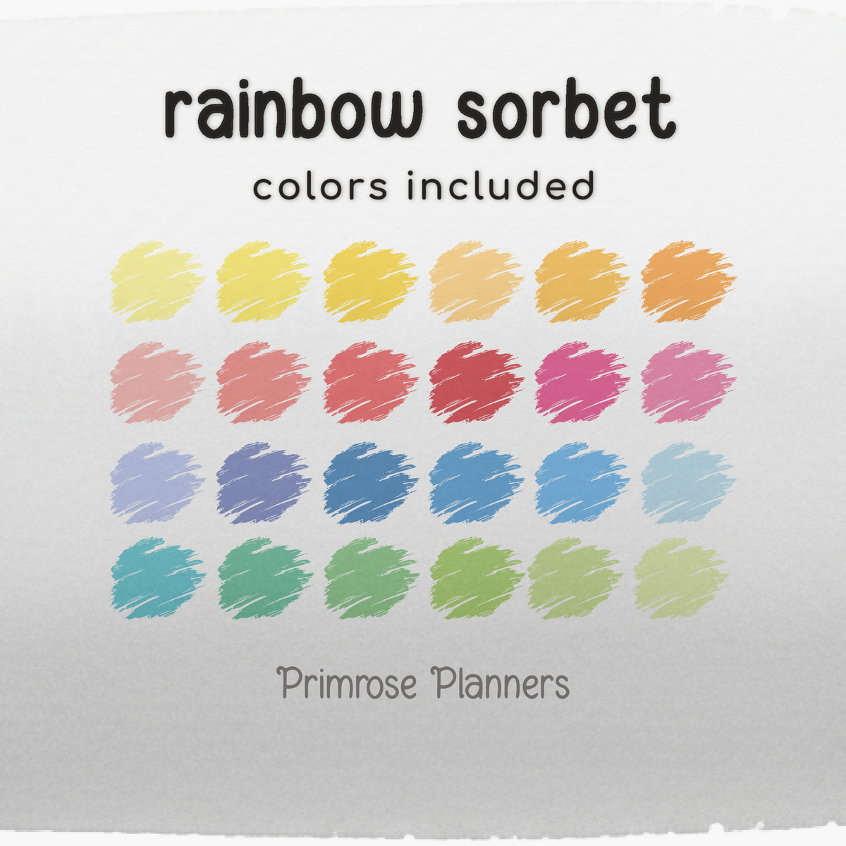 RAINBOW SORBET Solid Digital Paper Pack | Solid Background | Solid Base Digital Paper | Instant Download for Commercial Use | Monochrome